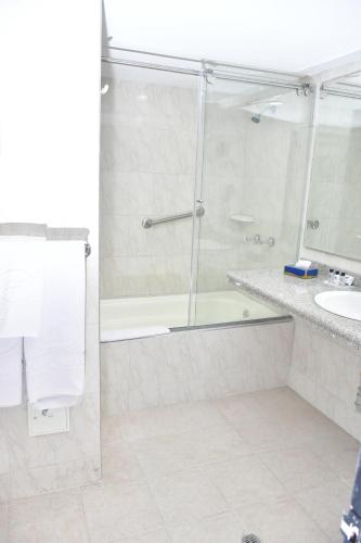 Bilik mandi di Hotel Tonchalá