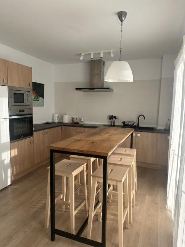 Kuchyň nebo kuchyňský kout v ubytování La Carabela, Elcano