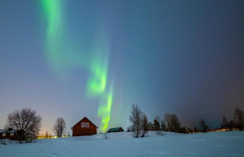 Το Arctic Aurora Villa with Sauna - Northern Lights and Adventures in the Hometown of Santa Claus, Rovaniemi τον χειμώνα