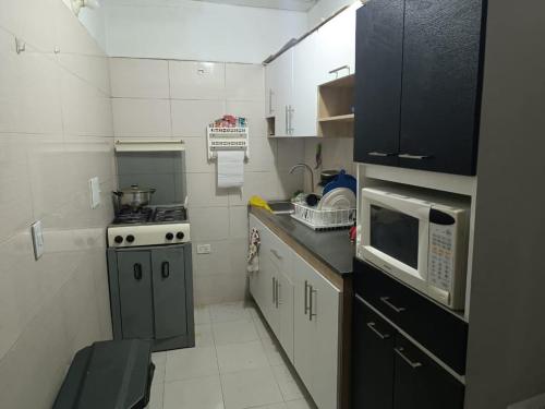 Kuchyň nebo kuchyňský kout v ubytování Hospedaje Casa La Esperanza