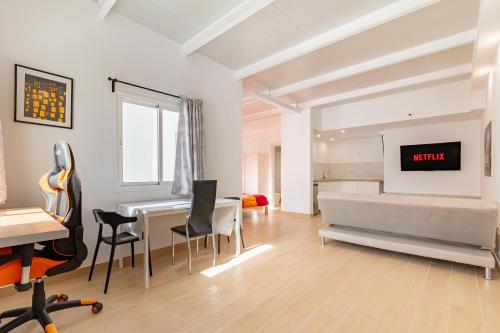 Postel nebo postele na pokoji v ubytování Garden House - La Isleta