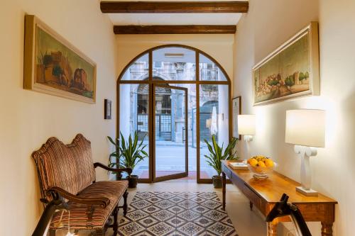 Χώρος καθιστικού στο Palazzo Arone dei Baroni di Valentino