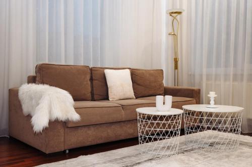 Posezení v ubytování BestApartmentStay
