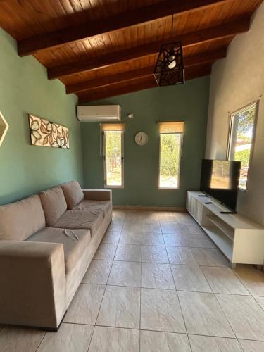 Posezení v ubytování "Rincón de Olivos" Alojamiento entero en complejo con piscina