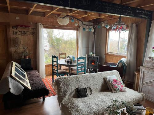 Χώρος καθιστικού στο Alta Vista Llanquihue