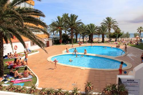 Appartment 5 pers Rosas,Roses, Espagne- plage piscine