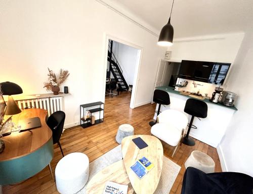 Beau Duplex plein centre avec vue, idéal télétravail