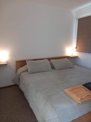 Katil atau katil-katil dalam bilik di Comfortable house per day, for 4 people