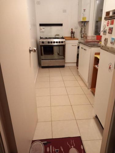 Dapur atau dapur kecil di Comfortable house per day, for 4 people