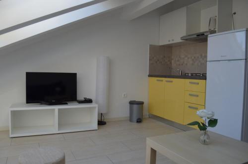 ครัวหรือมุมครัวของ Apartments Mare