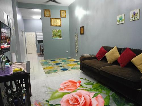 Μια τηλεόραση ή/και κέντρο ψυχαγωγίας στο Seri Raban Homestay