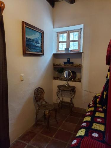 Postel nebo postele na pokoji v ubytování Ventana Al Desierto