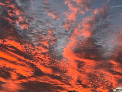 an image of a cloudy sky at sunset at Two bedrooms Escape to Countryside Retreat in Wamboin