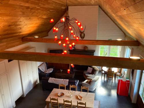 Postel nebo postele na pokoji v ubytování Hoeve Sterrewijk