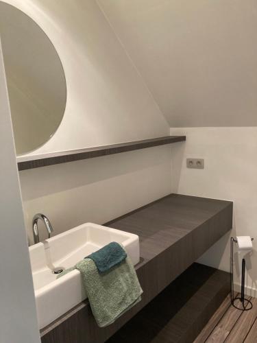 Postel nebo postele na pokoji v ubytování Hoeve Sterrewijk