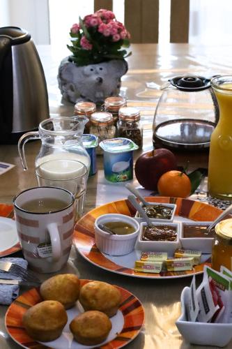 Jídlo v bed and breakfast nebo okolí
