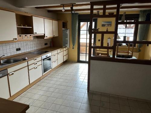 Η κουζίνα ή μικρή κουζίνα στο Bauernhaus Sabine