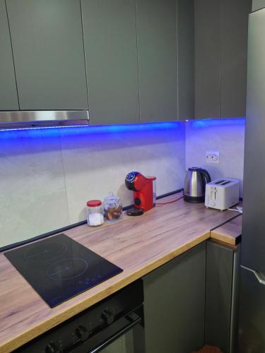 Kuchyň nebo kuchyňský kout v ubytování Remote Work - Skopje