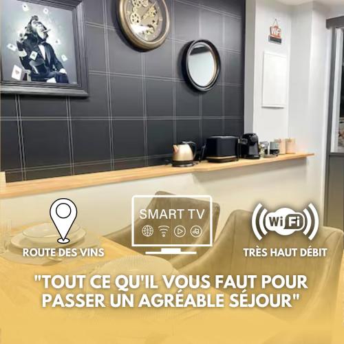 ✧ La Suite ✧ studio de charme route des vins