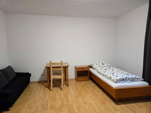 Ένα ή περισσότερα κρεβάτια σε δωμάτιο στο Apartments Empede