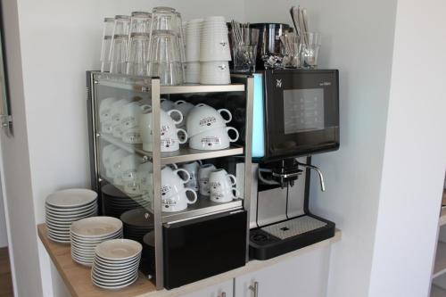 Una cocina o cocineta en Hotel Claro Garni