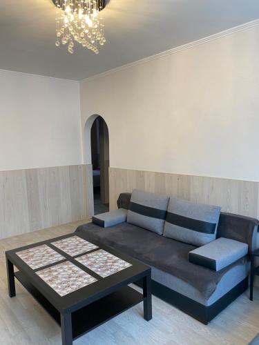 Гостиная зона в Cat Garden Riga Airport Apartments