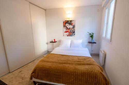 Appartement climatisé avec la terrasse, deux pas du métro, Stadium, Toulouse