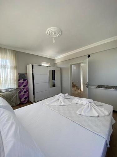 Ένα ή περισσότερα κρεβάτια σε δωμάτιο στο Detached villa in antkoop