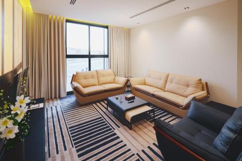 Posezení v ubytování Modrest Hotel