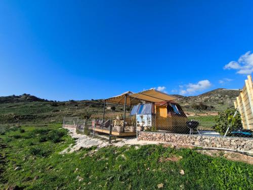 Paisaje cerca de este chalet de montaña