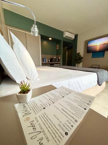 Ein Sitzbereich in der Unterkunft Hotel Bourbon - Quarto 1603 - Beira Mar de Fortaleza - Vista Mar