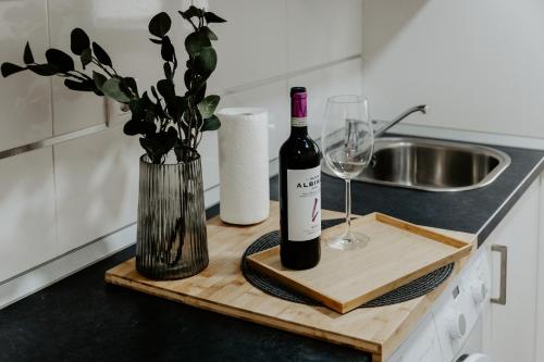 Kuchyňa alebo kuchynka v ubytovaní Apartamento San Vicente de la Sonsierra Confort