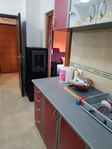 Dapur atau dapur kecil di Stan u centru