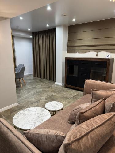 Posezení v ubytování DHARMA Stay APARTAMENTAI Self check-in