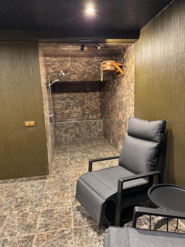 Posezení v ubytování DHARMA Stay APARTAMENTAI Self check-in