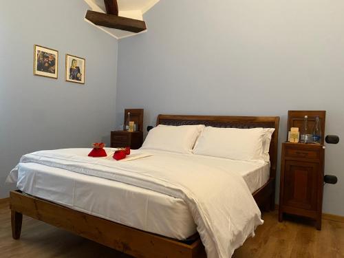 Postel nebo postele na pokoji v ubytování Hacienda De Leon