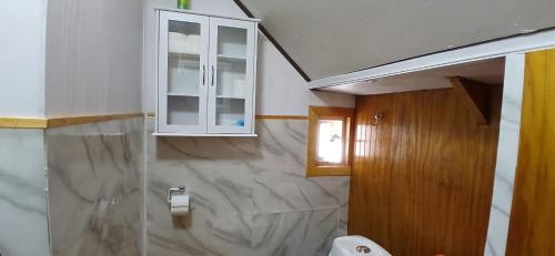 Koupelna v ubytování Casa Archipiélago