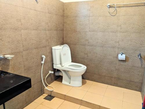 Ένα μπάνιο στο Relax Apartment Toppass