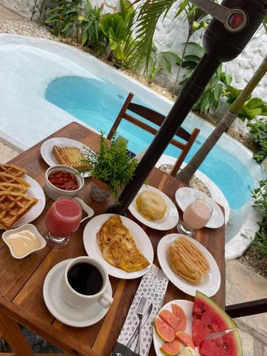 Comida en el departamento o alrededores