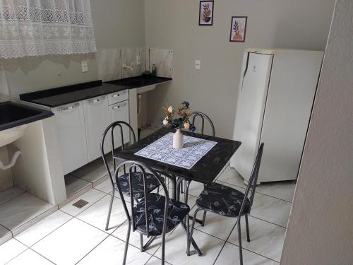 Dapur atau dapur kecil di Hotel Glórias - Sonho 1