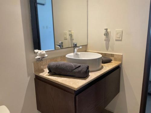 Koupelna v ubytování Welcome to Casa Del Arbol!