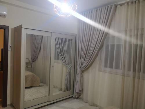 Koupelna v ubytování Apartment with pool in Sousse