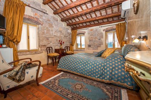 O zonă de relaxare la Residence PORTA ANTICA Centro Storico