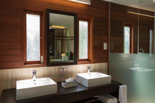 Koupelna v ubytování Le Relax Luxury Lodge