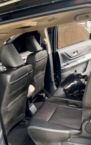 a view of the back seats of a car at Car Rental Sewa Mobil Batam in Pulau Sembakau Kecil