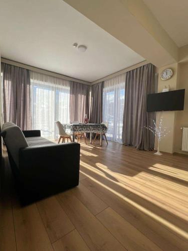 TV a/nebo společenská místnost v ubytování bakuriani oasis WINDOW DEVELOPMENT