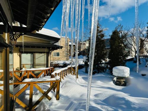 Το Garden House Umenoya Otaru τον χειμώνα