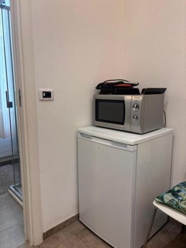 Dapur atau dapur kecil di Apartment Alina