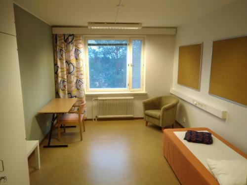 Χώρος καθιστικού στο Grand Hostel Ivalo