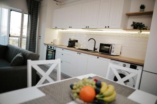 Η κουζίνα ή μικρή κουζίνα στο Viktor's place